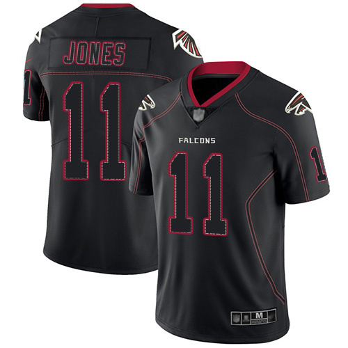 Atlanta Falcons Limited Lights Out Black Men Julio Jones Jersey NFL Football #11 Rush->atlanta falcons->NFL Jersey